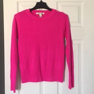 Forever 21 bright pink sweater